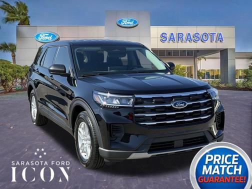 AGATE BLACK METALLIC 2026 Ford Explorer Active