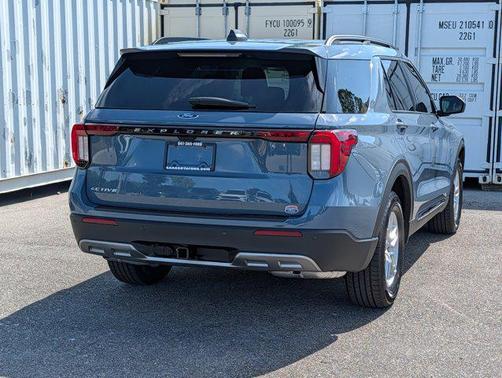 Vapor Blue Metallic 2026 Ford Explorer Active