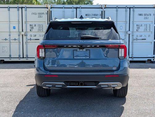 Vapor Blue Metallic 2026 Ford Explorer Active