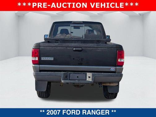 Black Clearcoat 2007 Ford Ranger FX4 SuperCab