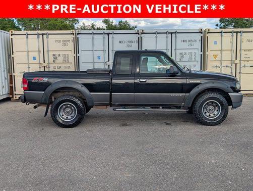 Black Clearcoat 2007 Ford Ranger FX4 SuperCab