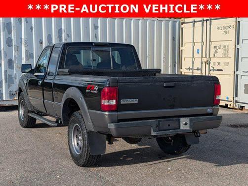 Black Clearcoat 2007 Ford Ranger FX4 SuperCab