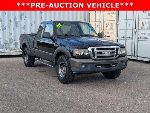 Black Clearcoat 2007 Ford Ranger FX4 SuperCab