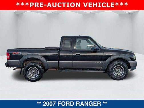 Black Clearcoat 2007 Ford Ranger FX4 SuperCab