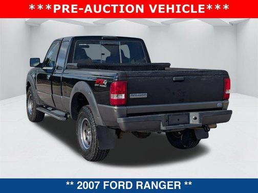 Black Clearcoat 2007 Ford Ranger FX4 SuperCab