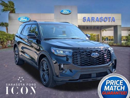Agate Black Metallic 2026 Ford Explorer ST