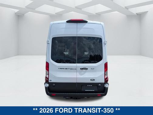 Oxford White 2026 Ford Transit-350 XLT