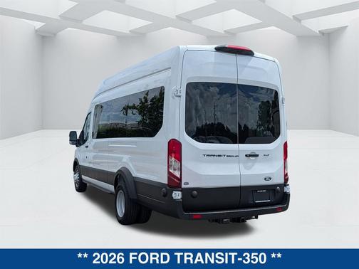 Oxford White 2026 Ford Transit-350 XLT