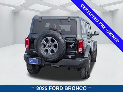SHADOW BLACK 2025 Ford Bronco Big Bend
