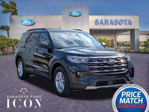 Agate Black Metallic 2026 Ford Explorer Active