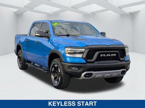 Hydro Blue Pearlcoat 2022 RAM 1500 Rebel