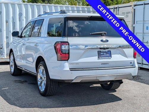 OXFORD WHITE 2019 Ford Expedition Limited