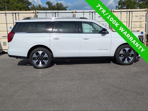 OXFORD WHITE 2025 Ford Expedition Max Platinum