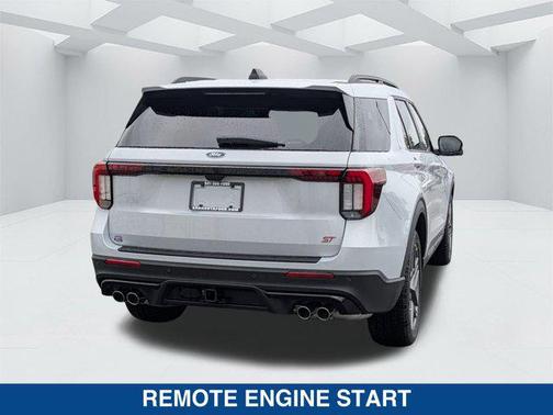 SPACE WHITE METALLIC 2026 Ford Explorer ST