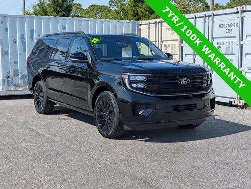 AGATE BLACK METALLIC 2025 Ford Expedition Max Platinum