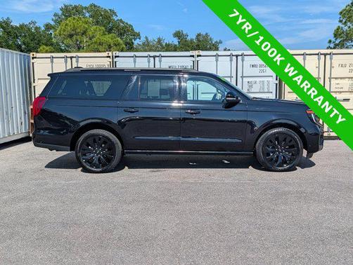 AGATE BLACK METALLIC 2025 Ford Expedition Max Platinum
