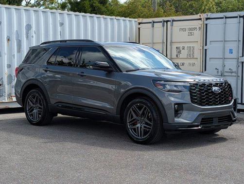Carbonized Gray Metallic 2026 Ford Explorer ST