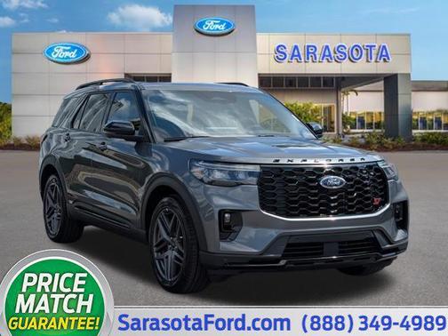 Carbonized Gray Metallic 2026 Ford Explorer ST