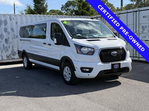 OXFORD WHITE 2024 Ford Transit-350 XLT