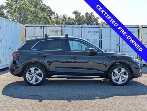 Brilliant Black 2021 Audi Q5 45 Premium Plus