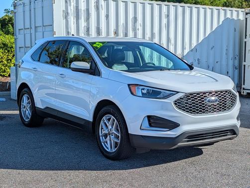 Oxford White 2023 Ford Edge SEL