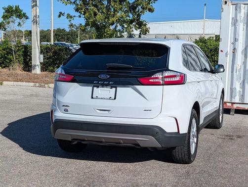 Oxford White 2023 Ford Edge SEL