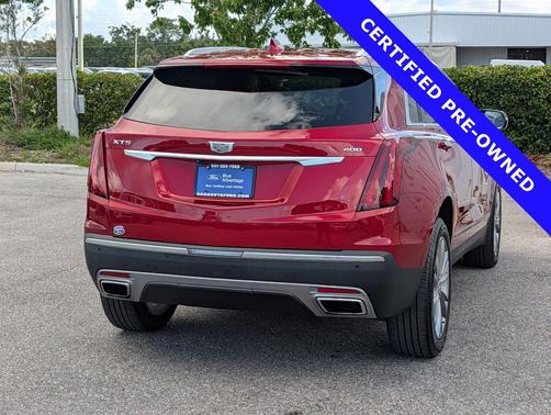 Radiant Red Tintcoat 2024 Cadillac XT5 Premium Luxury