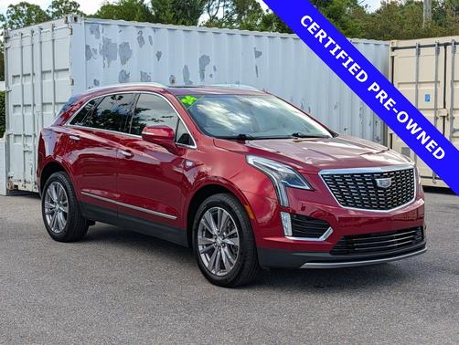 Radiant Red Tintcoat 2024 Cadillac XT5 Premium Luxury