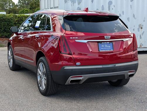 Radiant Red Tintcoat 2024 Cadillac XT5 Premium Luxury