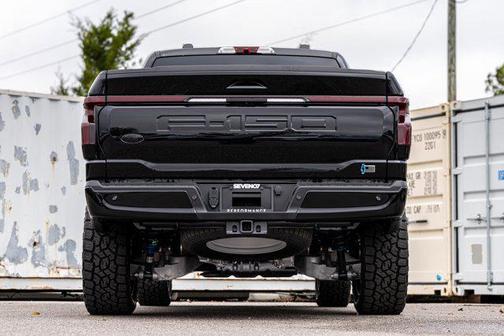 AGATE BLACK METALLIC 2025 Ford F-150 Lightning Platinum