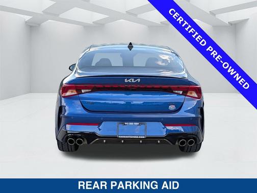 Sapphire Blue 2022 Kia K5 GT