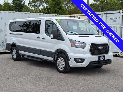 OXFORD WHITE 2025 Ford Transit-350 XLT