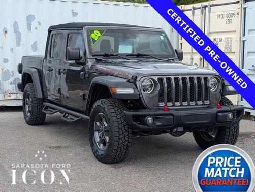 Granite Crystal Metallic Clearcoat 2020 Jeep Gladiator Rubicon