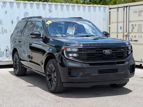 AGATE BLACK METALLIC 2025 Ford Expedition Platinum