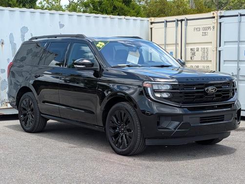 AGATE BLACK METALLIC 2025 Ford Expedition Platinum