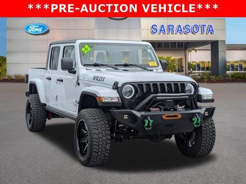 Bright White Clearcoat 2022 Jeep Gladiator Willys 4x4