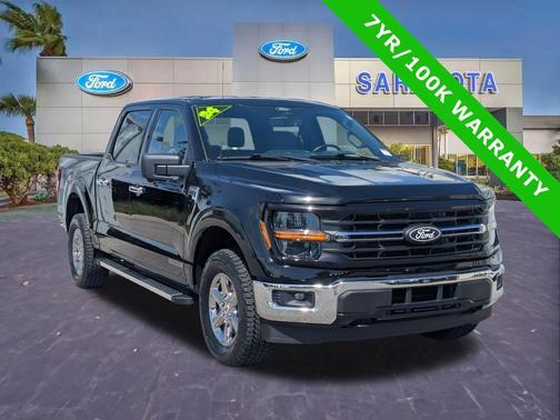 Agate Black Metallic 2024 Ford F-150 XLT