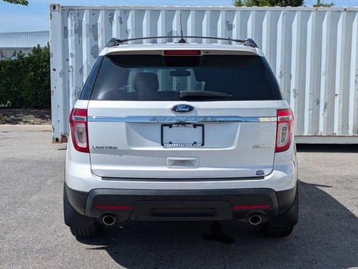 WHITE PLATINUM MET TRI-COAT 2013 Ford Explorer Limited