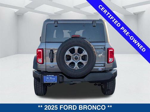 CARBONIZED GRAY METALLIC 2025 Ford Bronco Big Bend