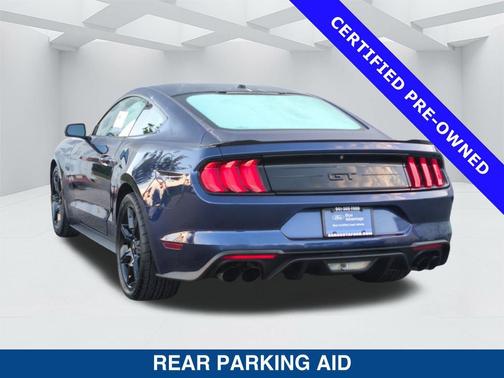 Kona Blue Metallic 2019 Ford Mustang GT Premium