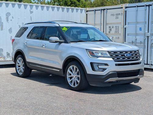 INGOT SILVER METALLIC 2017 Ford Explorer Limited
