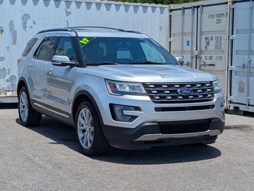 INGOT SILVER METALLIC 2017 Ford Explorer Limited
