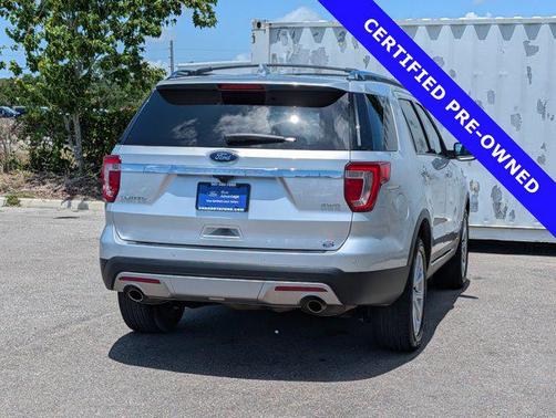 INGOT SILVER METALLIC 2017 Ford Explorer Limited