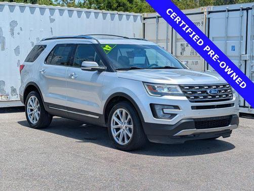 INGOT SILVER METALLIC 2017 Ford Explorer Limited