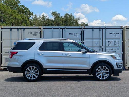 INGOT SILVER METALLIC 2017 Ford Explorer Limited
