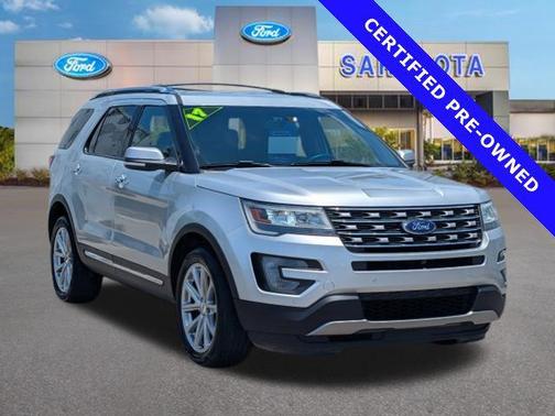 INGOT SILVER METALLIC 2017 Ford Explorer Limited