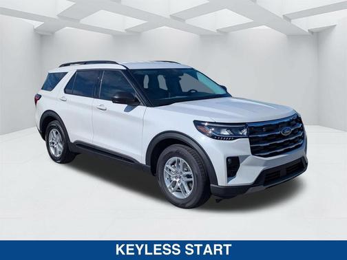 STAR WHITE MET TRI-COAT 2026 Ford Explorer Active