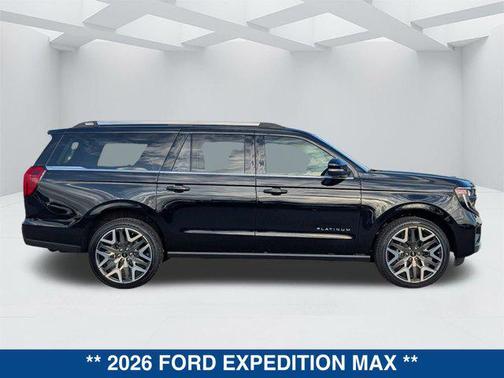 AGATE BLACK METALLIC 2026 Ford Expedition Max Platinum