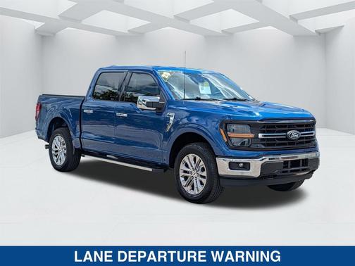 Atlas Blue Metallic 2025 Ford F-150 XLT