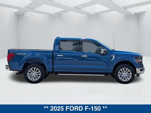 Atlas Blue Metallic 2025 Ford F-150 XLT